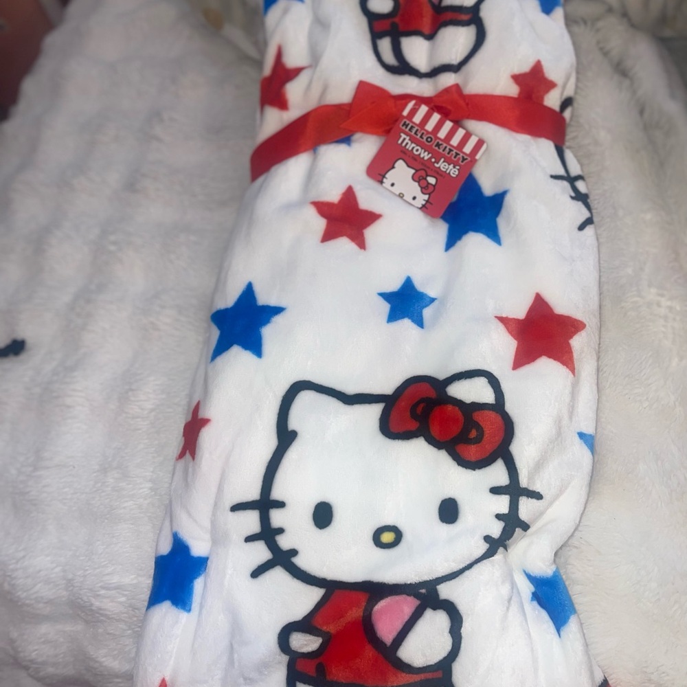 Hello kitty blanket